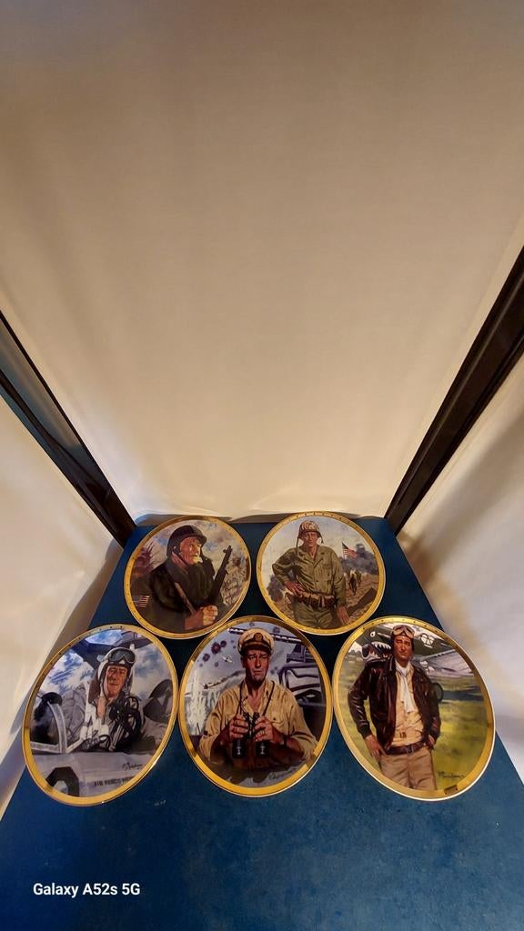 Set prachtige wandborden., Antiek en Kunst, Ophalen of Verzenden