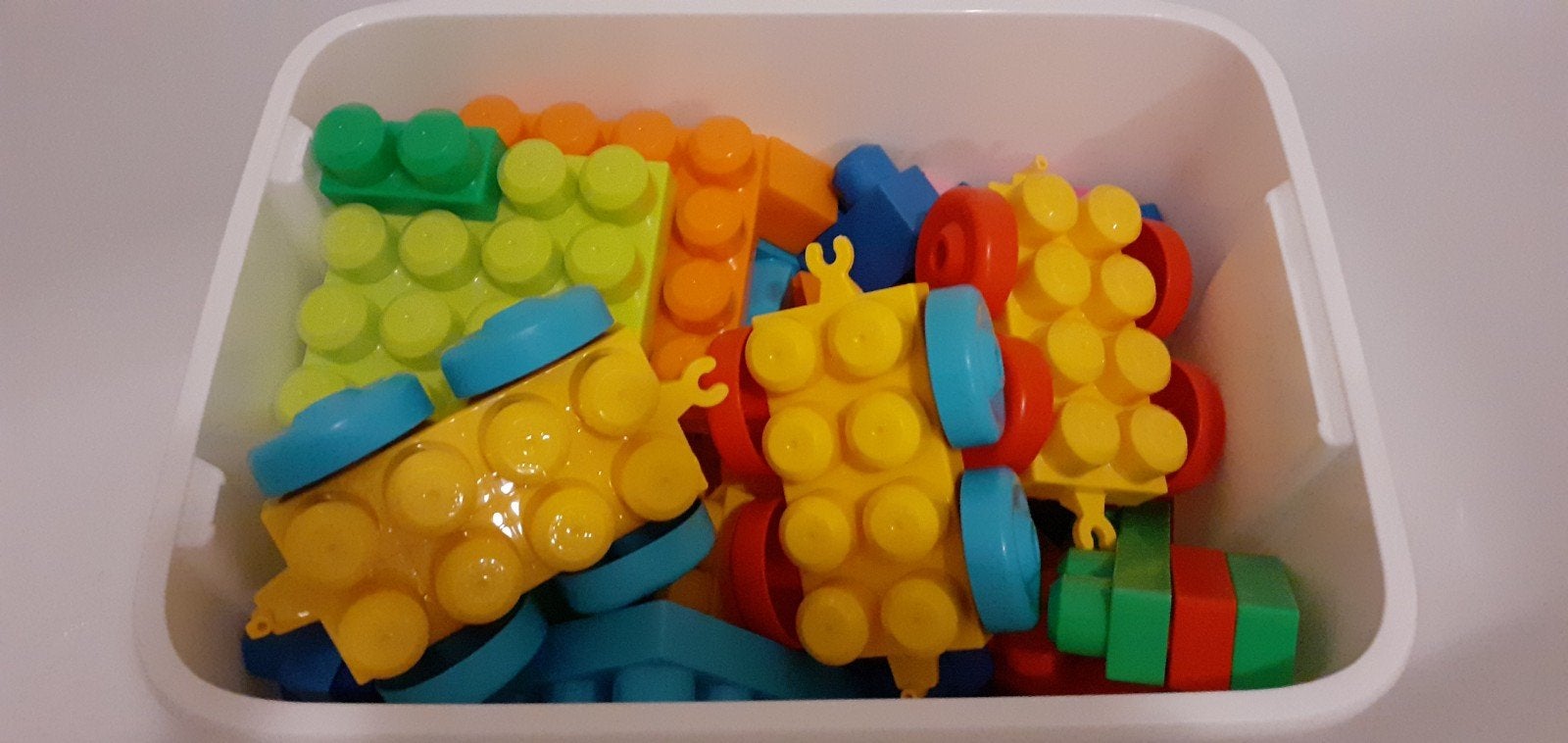 Grote bouwblokken met opraapkar, Kinderen en Baby's, Ophalen