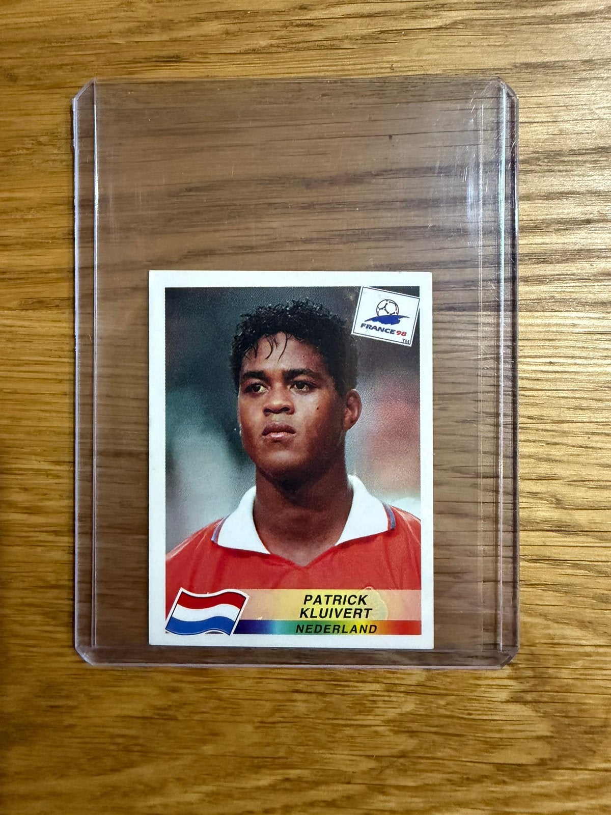 Panini sticker wk 1998 france, Ophalen of Verzenden, Zo goed als nieuw, Sticker