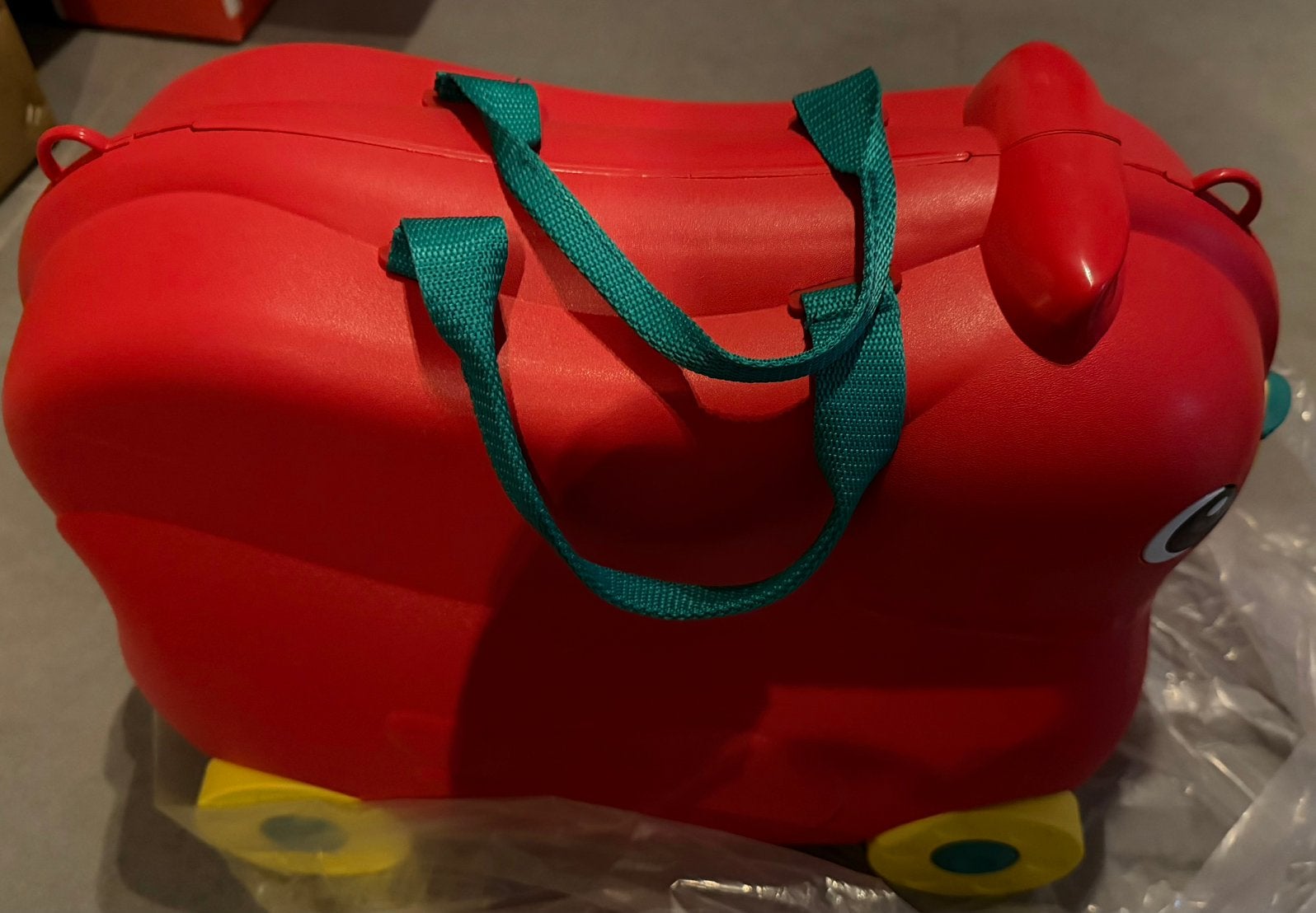 2 X REISKOFFERS VOOR KINDJES, Ophalen, Nieuw, Rood, Wieltjes