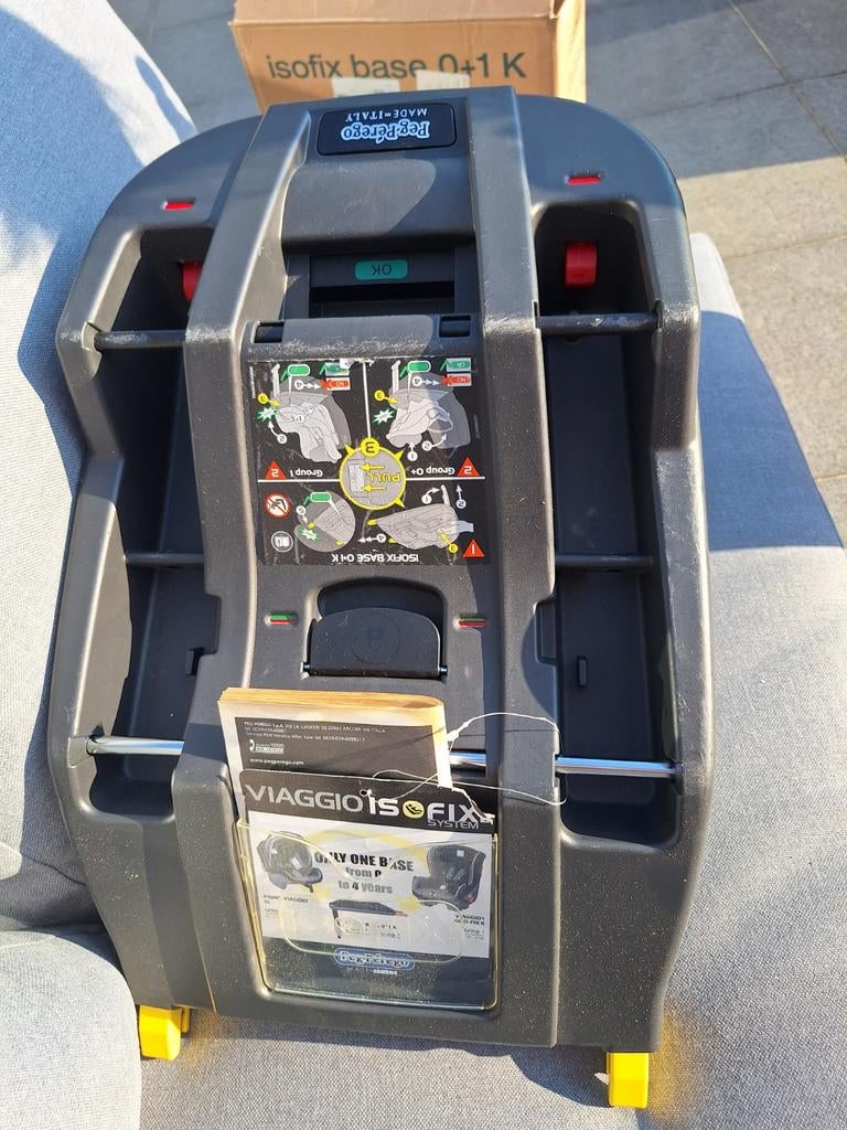 Isofix Peg Perego, Ophalen