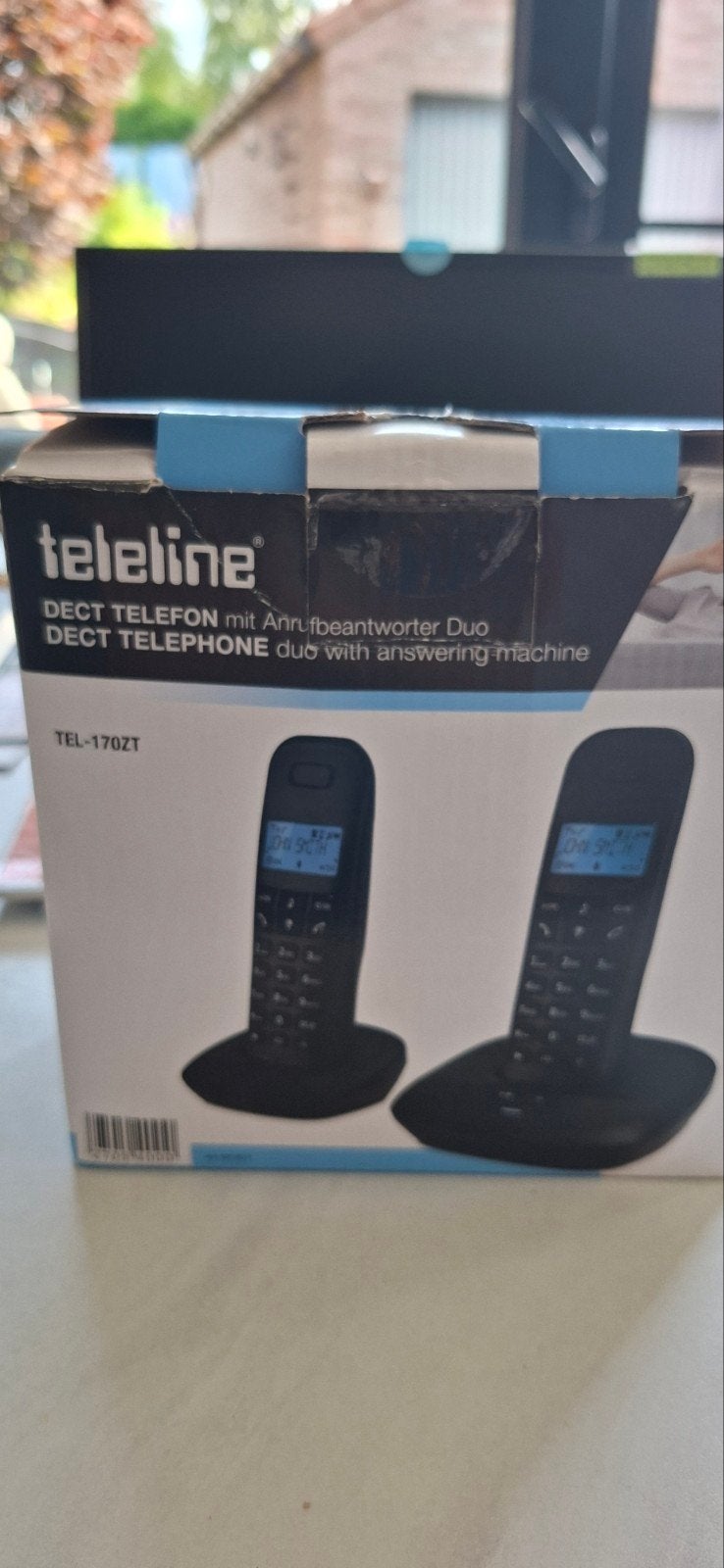 Telefoon duo handset met antwoordapparaat, zwart, Enlèvement