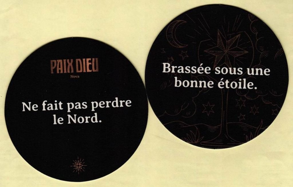 s/b bière Paix Dieu (RV), Enlèvement ou Envoi, Neuf, Sous-bock, Autres marques