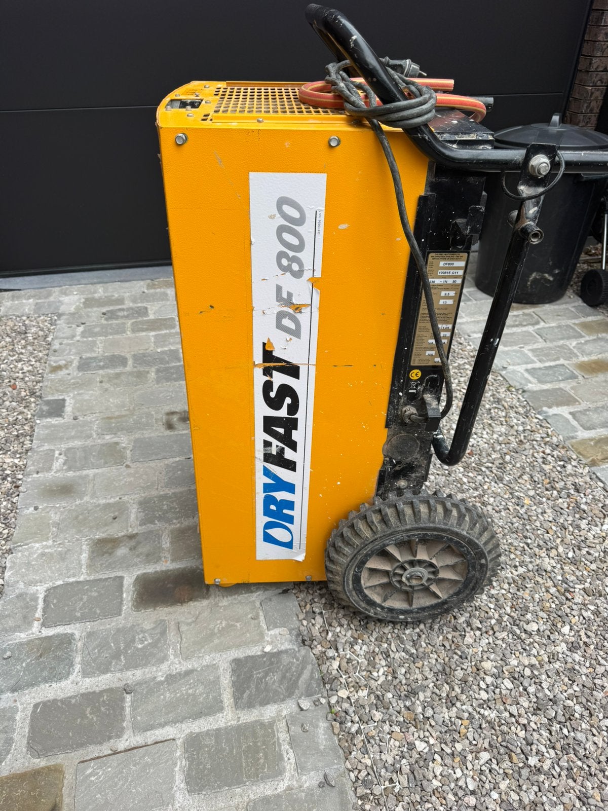Bouwdroger dryfast DF800, Doe-het-zelf en Bouw, Ophalen, Gebruikt