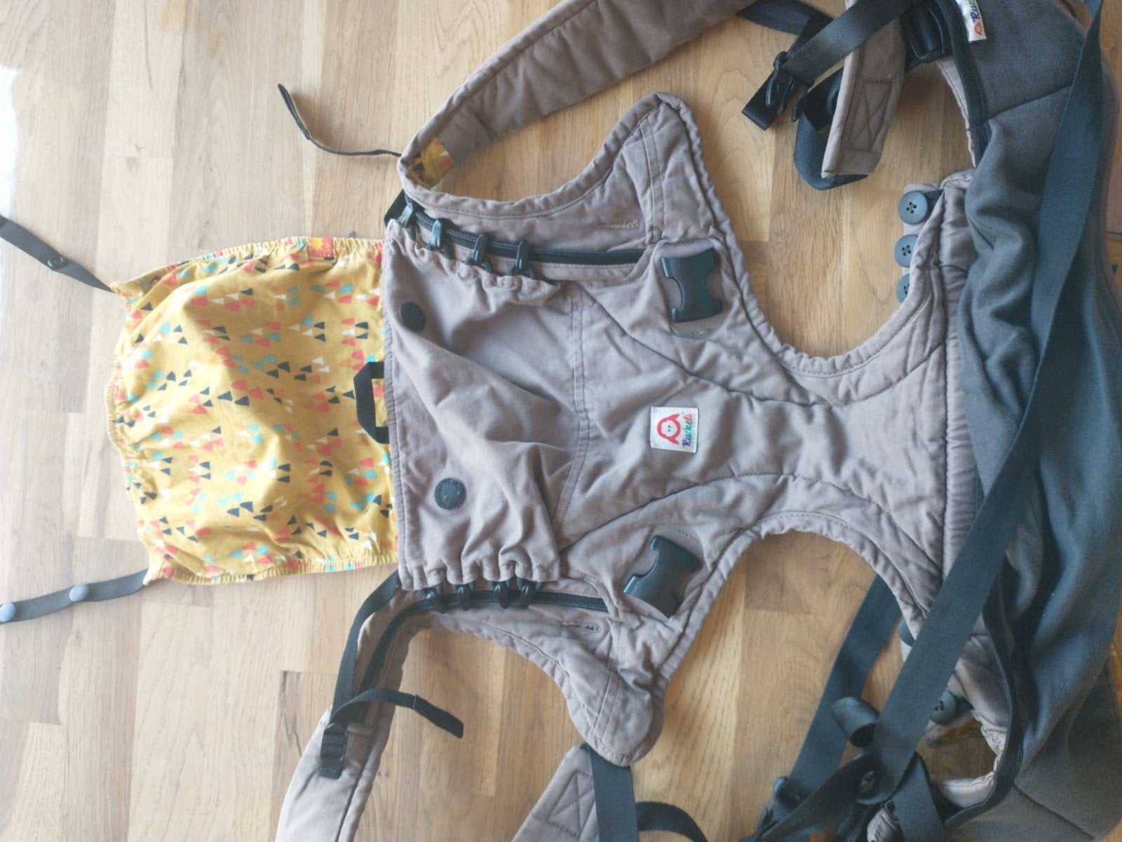 Draagzak Ruckeli 4 posities 3,5 - 20kg (ergo: baby & ouder), Kinderen en Baby's, Ophalen of Verzenden, Rug, Draagzak