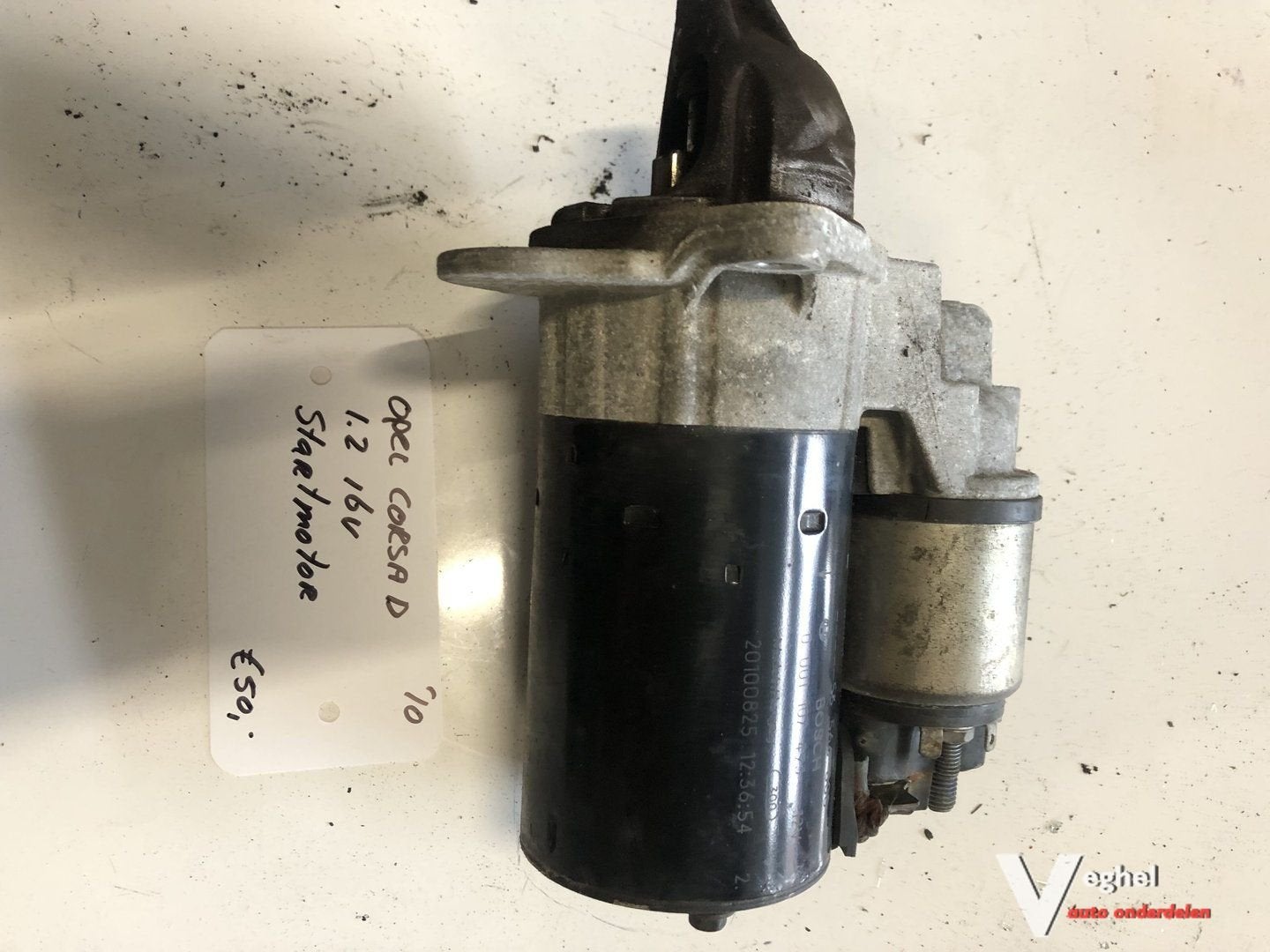 Opel Corsa D 1.2 16v 2010  Startmotor, Gebruikt, -, -, Ophalen of Verzenden
