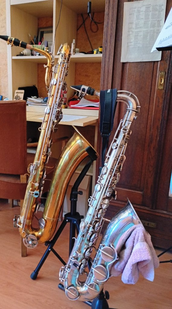 saxophone Baryton, Enlèvement, Utilisé, Bariton, Avec valise