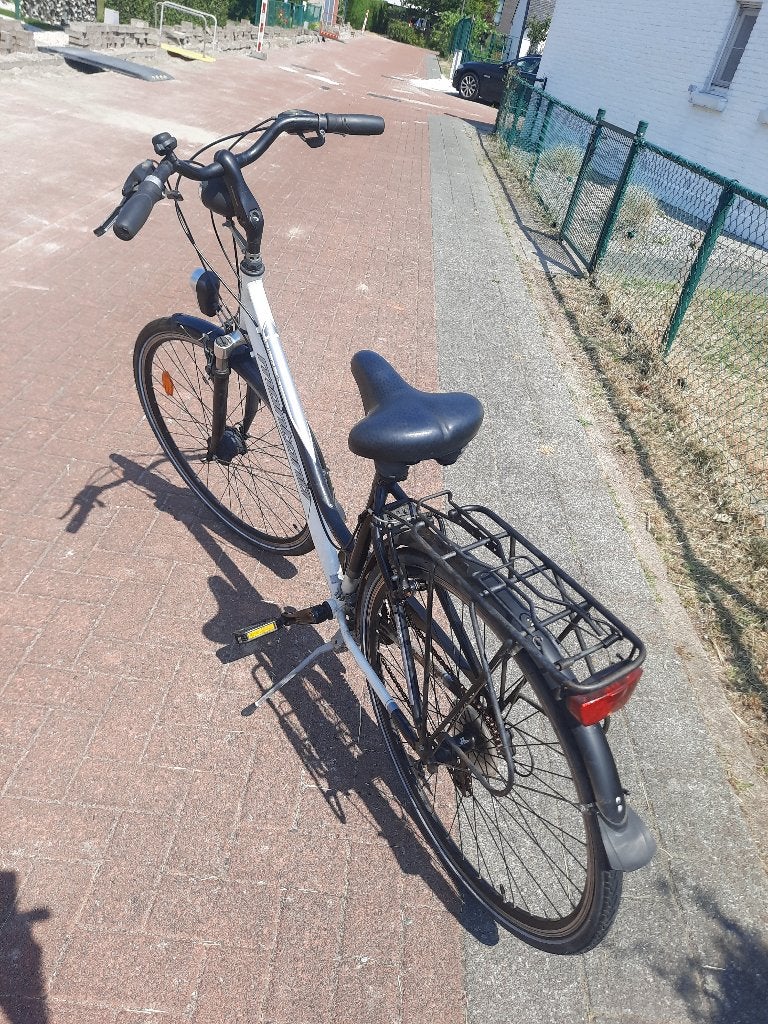 damesfiets/kotfiets, Ophalen