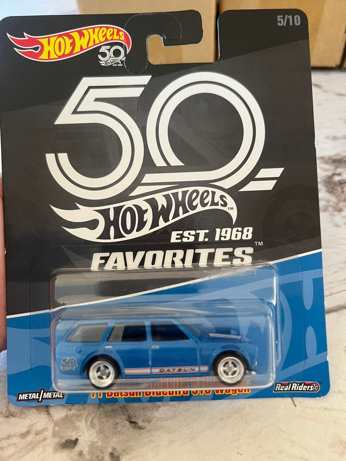 Hot wheels datsun bluebird 510 wagon, Enlèvement ou Envoi, Comme neuf