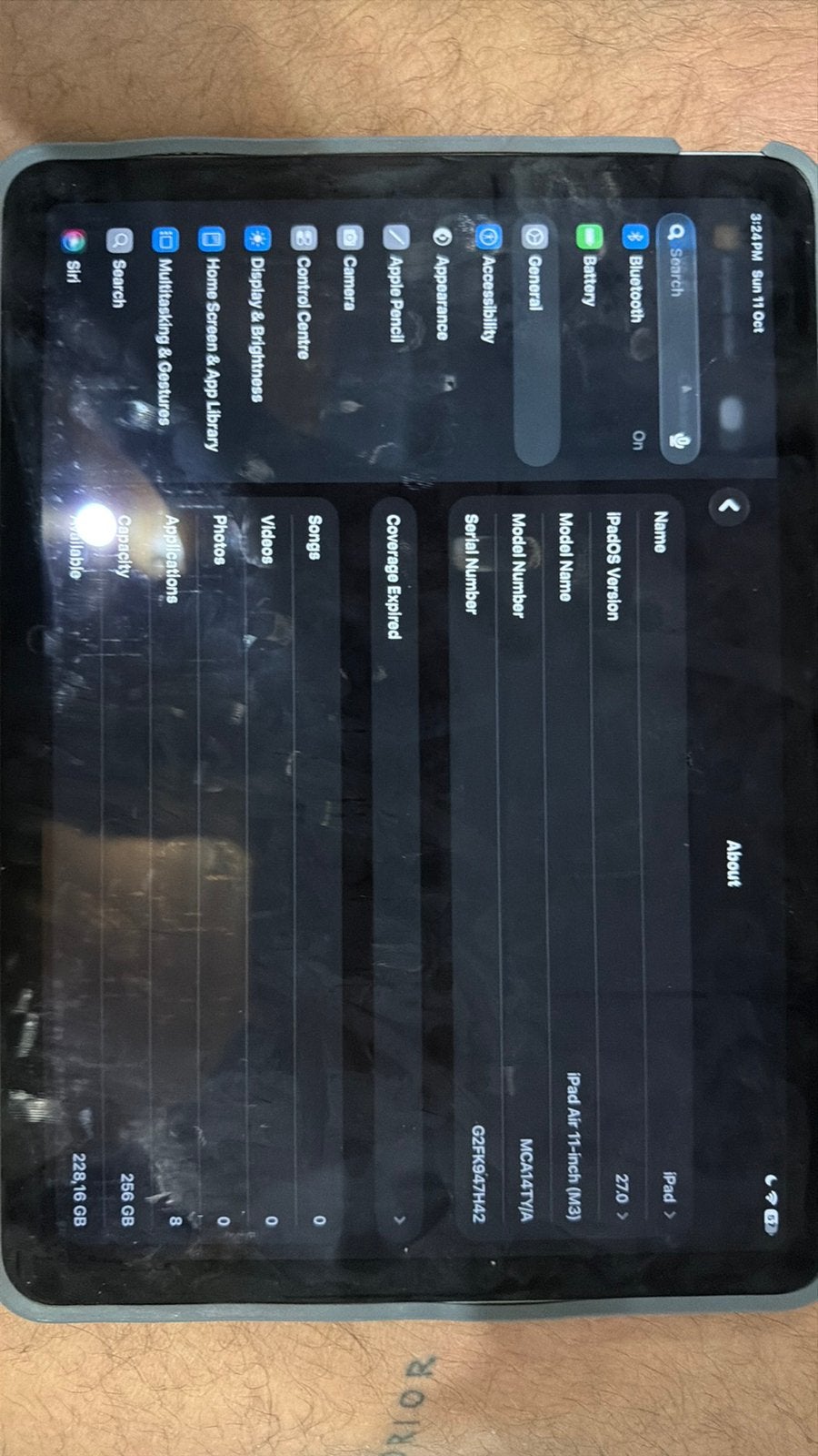 Ipad m3 11 inch 256gb te koop, Computers en Software, Ophalen of Verzenden, Zo goed als nieuw, 11 inch