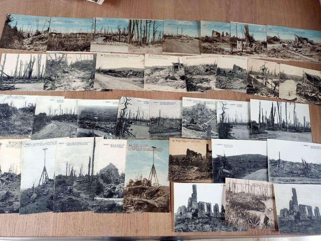 35 ruïnes Kemmel, Verzamelen, Ophalen of Verzenden