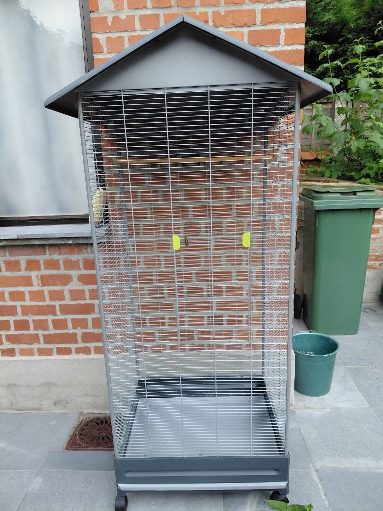 Binnenvolière, Dieren en Toebehoren, Ophalen, Zo goed als nieuw, Metaal, Volière