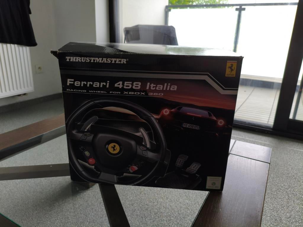 Thrustmaster Ferrari 458 Italia Racing Wheel (Xbox 360 / PC), Games en Spelcomputers, Games | Atari, Ophalen