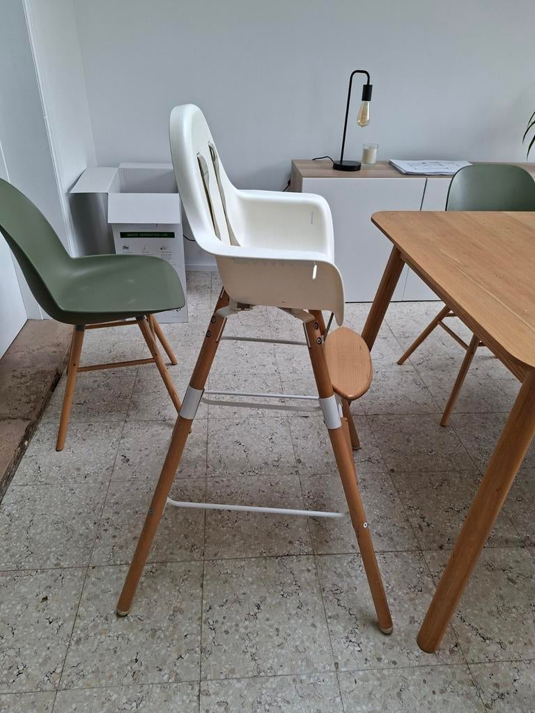 Kinderstoel Childhome, Ophalen, Gebruikt, Hout, Wit