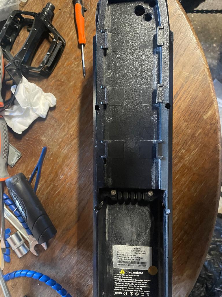 Fatbike accu zonder slot, Ophalen, Gebruikt