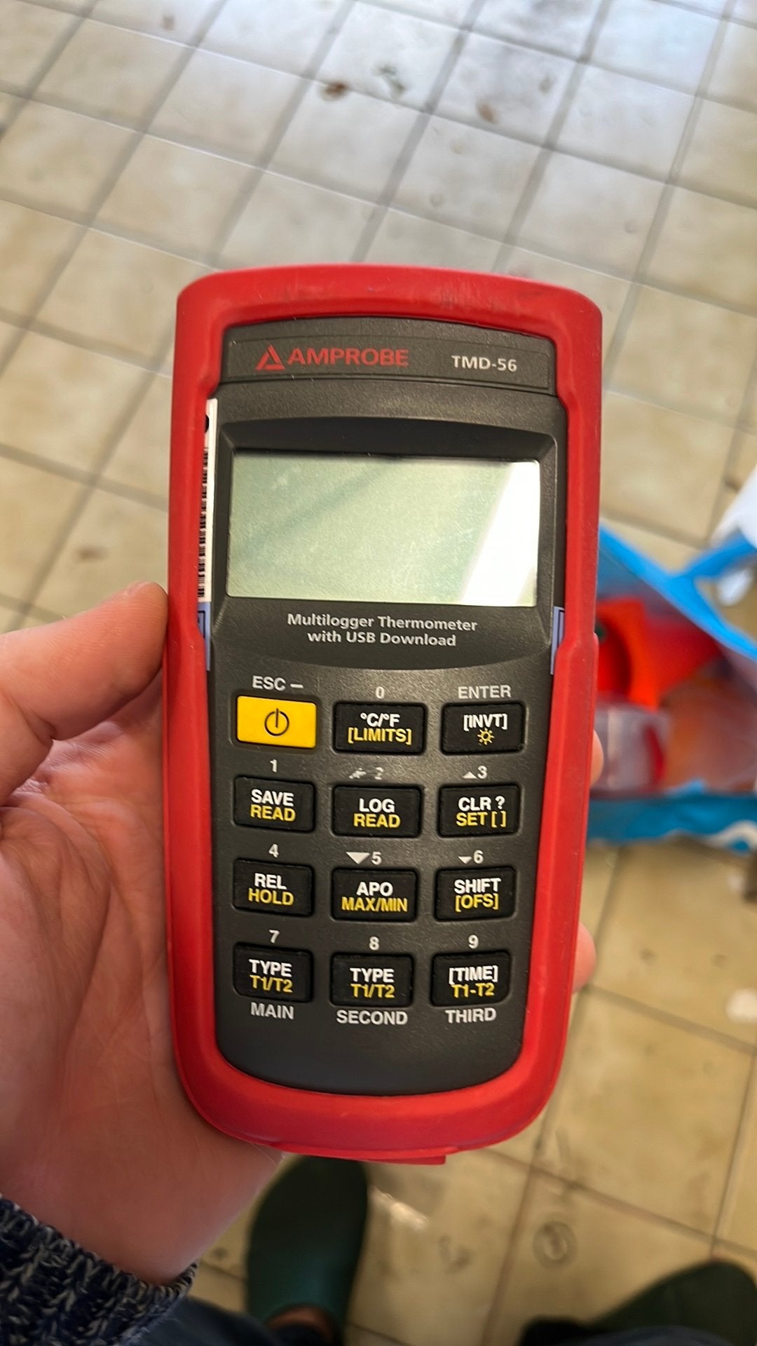Thermocoupler amprobe TMD-56, Ophalen of Verzenden, Zo goed als nieuw