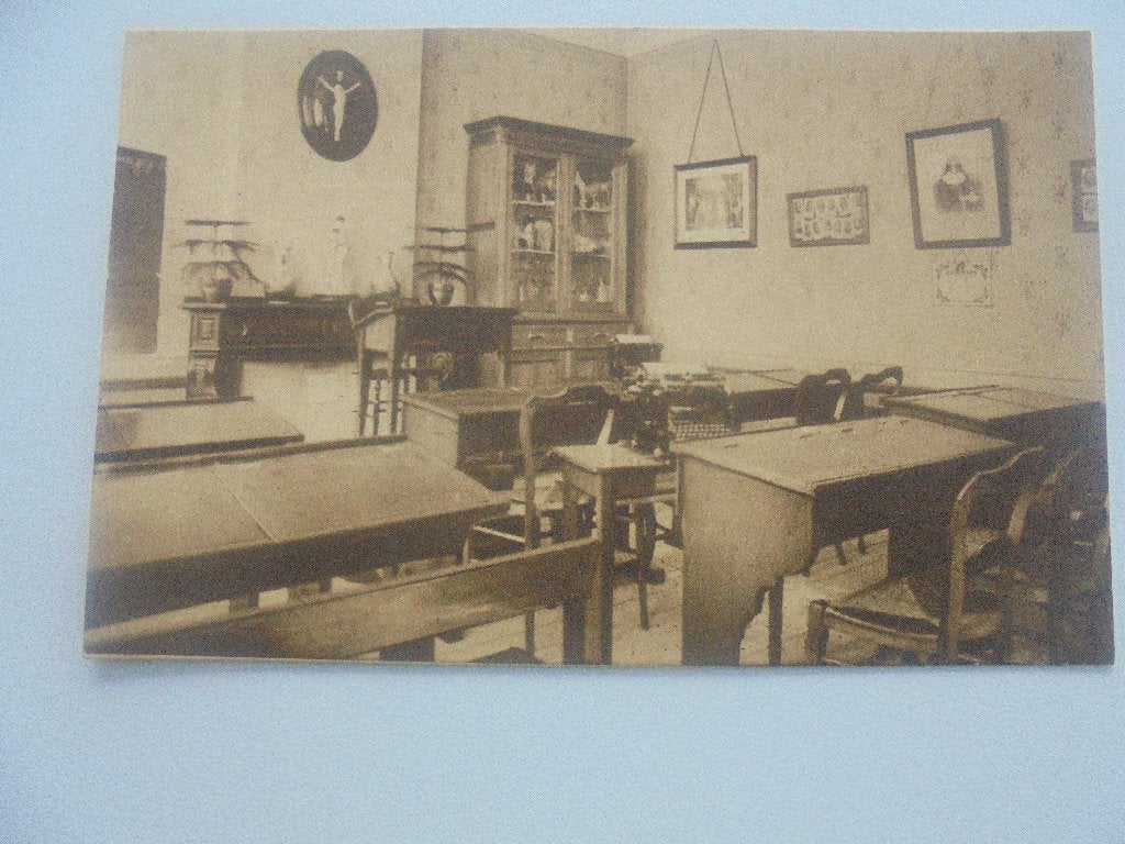 zele-kostschool zusters van O.L.V.-een klas, Enlèvement ou Envoi, 1920 à 1940, Non affranchie, Flandre Orientale