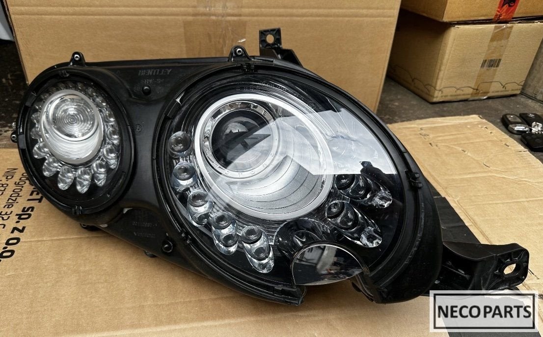 BENTLEY CONTINENTAL GT 3W1 BI XENON KOPLAMP ALLES LEVERBAAR!, Gebruikt, -, -, Ophalen of Verzenden
