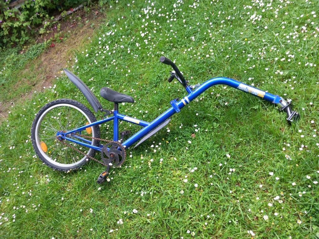 Trailer bike   vélo suiveur, Enlèvement