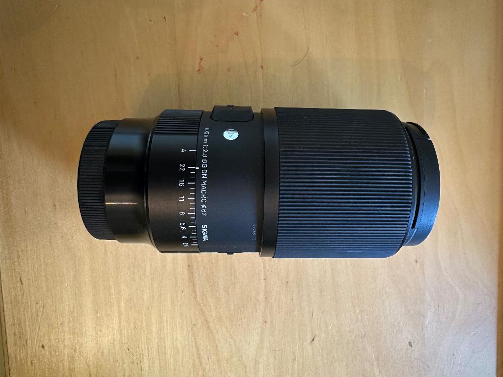 Sigma 105 mm Macro 2.8, TV, Hi-fi & Vidéo, Photo | Lentilles & Objectifs, Comme neuf, Objectif macro, Enlèvement