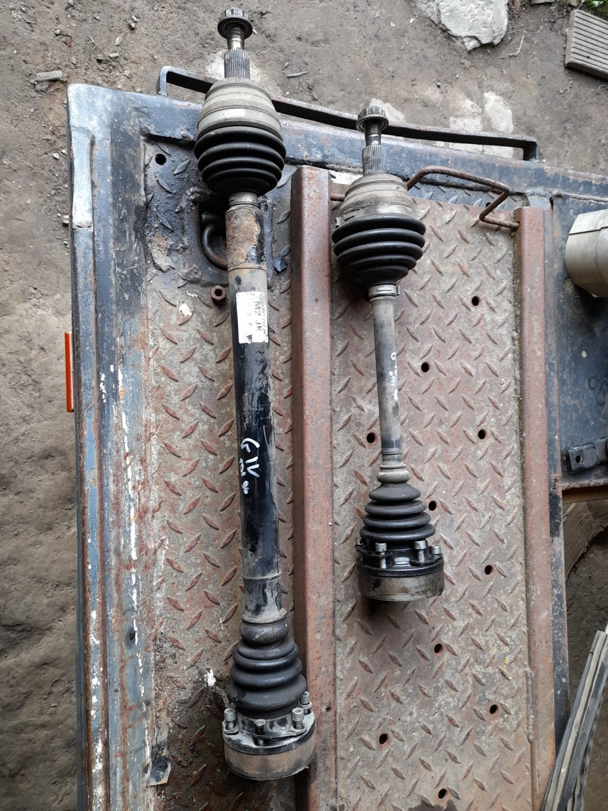 cardan vw golf4, Enlèvement