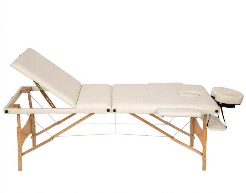 Nieuwe 3-delige draagbare massagetafel Tectake, Ophalen of Verzenden, Nieuw, Massagetafel