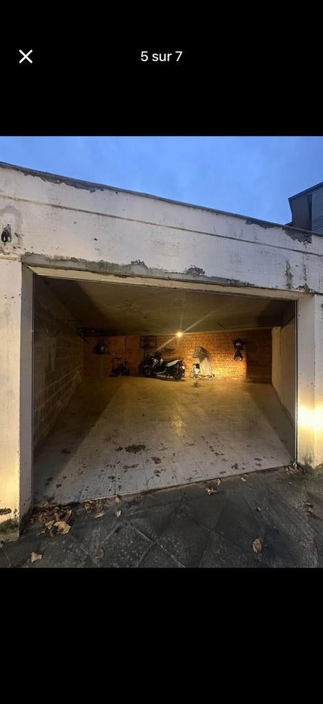 Garage a vendre 2 voiture et 2 scouteur, Immo, Garages & Places de parking