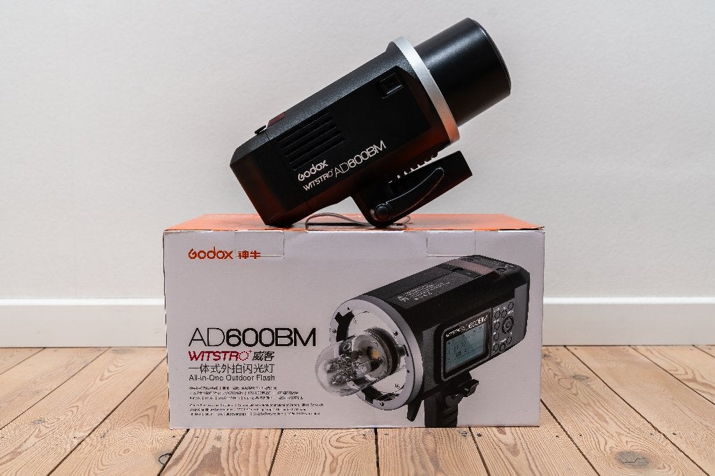 2x Godox AD600BM Wistro studio flitsers, Gebruikt, Dimbaar, Ophalen of Verzenden, Godox