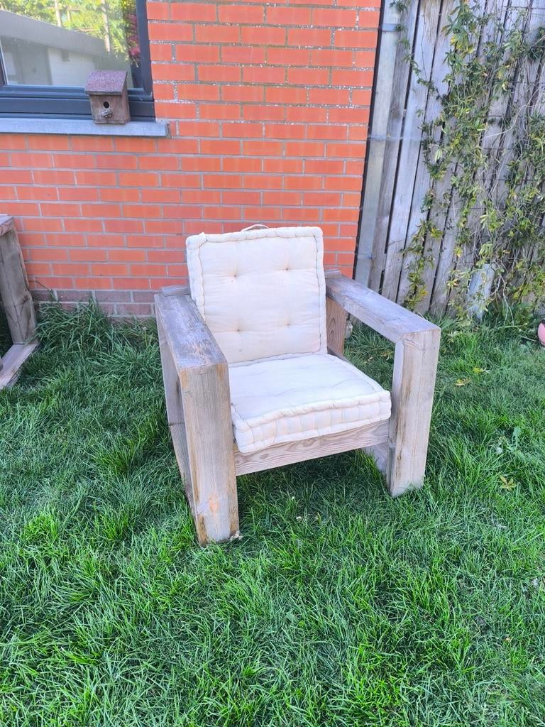 Fauteuil de jardin, Bois