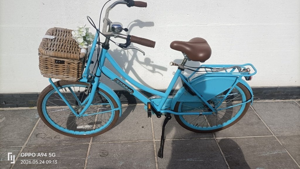 Meisjes fiets tot +/- 12 jaar Balen, Ophalen, Zo goed als nieuw, Terugtraprem, Versnellingen