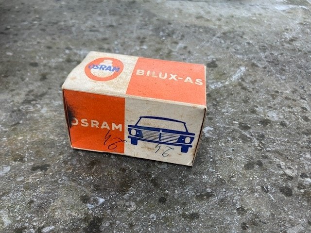 25 AUTOLAMPEN osram bilux as 7952 OLDTIMER, Ophalen of Verzenden, Gebruikt