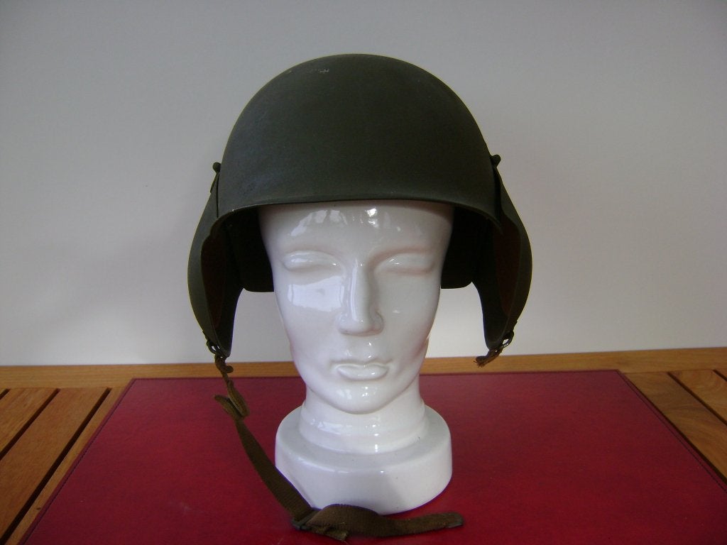USAAF helmet armor type M-3., Ophalen of Verzenden, Luchtmacht, Helm of Baret
