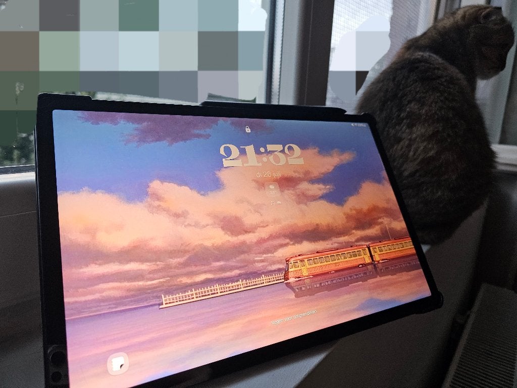 Samsung tab S7 FE, 128 gb, Ophalen, Samsung galaxy tablet, 12 inch, Zo goed als nieuw