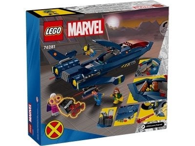 Lego 76281 LEGO X-Men Jet, Ophalen, Marvel, Lego, Nieuw