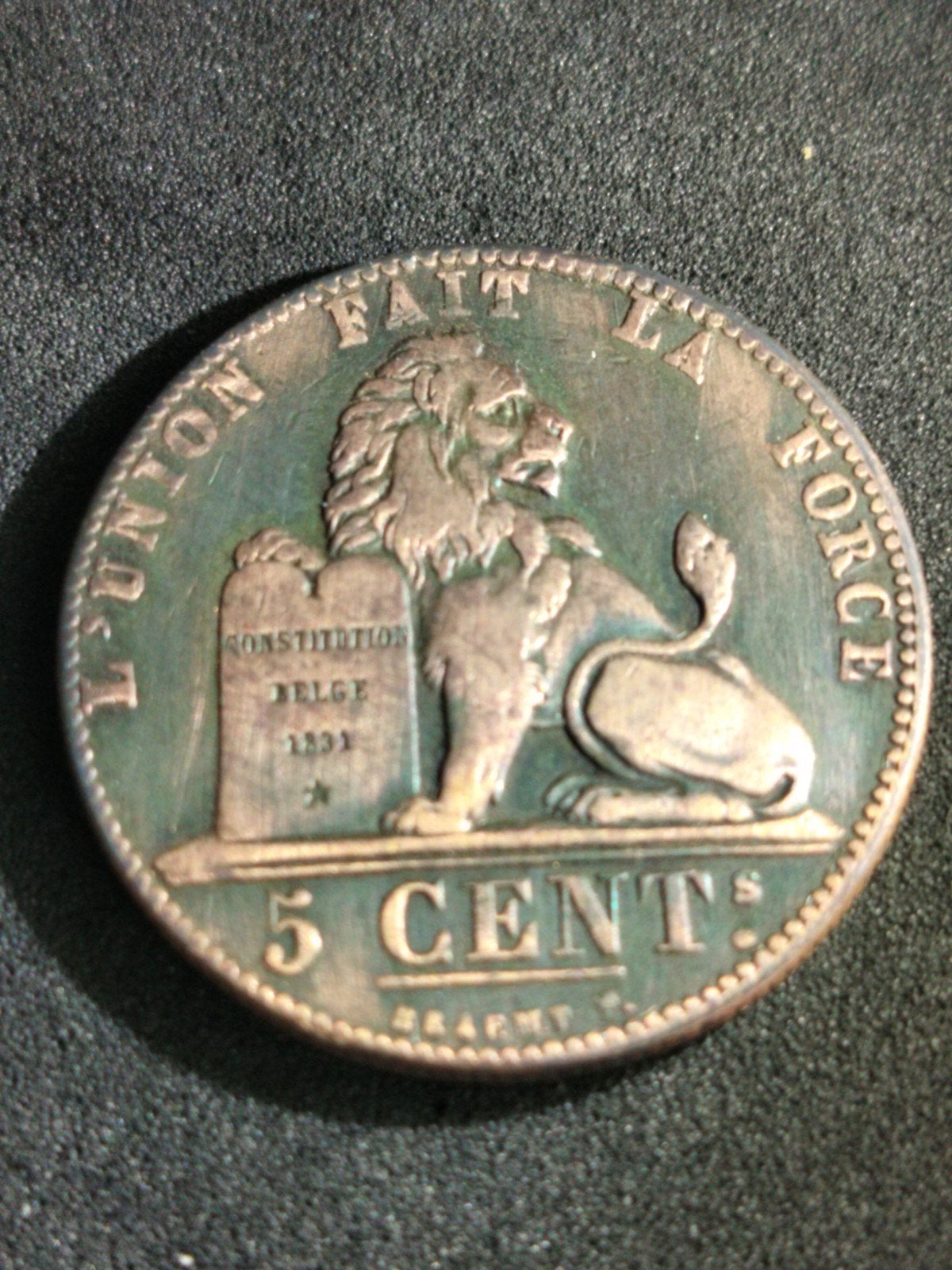 5 c 1848 met punt mooie kwaliteit, Ophalen of Verzenden