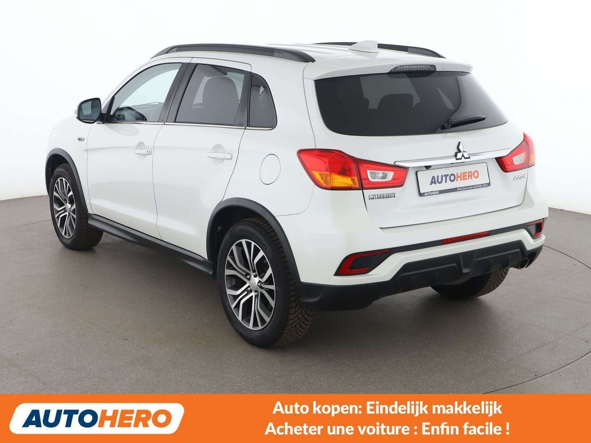 Mitsubishi ASX 1.6 Diamant Edition 2WD (bj 2019), Auto's, Voorwielaandrijving, Gebruikt, 1590 cc, Wit