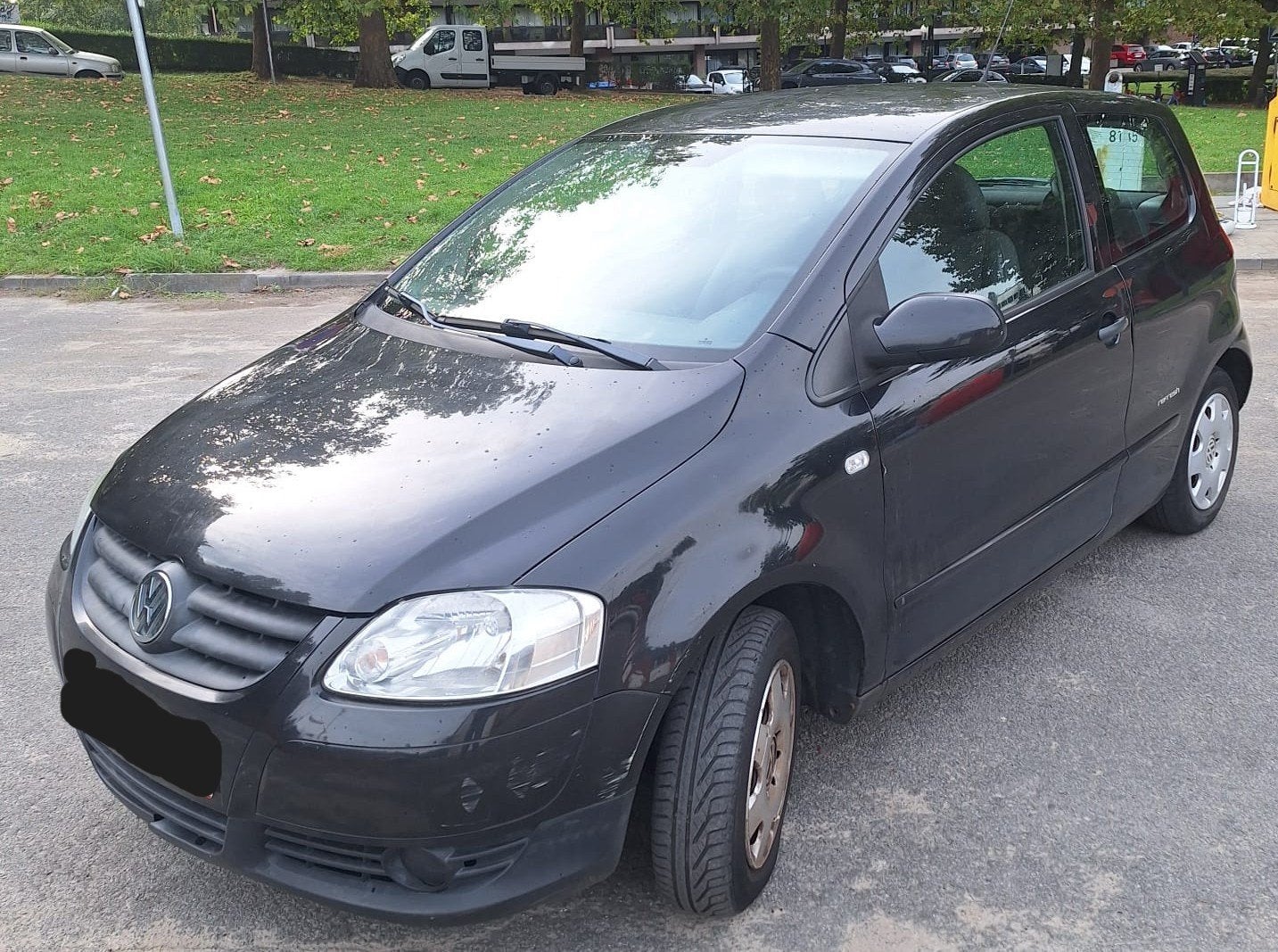 Volkswagen Fox 1.2 Essence 2010 — euro 4, Autos, Achat, Noir, Berline, Particulier
