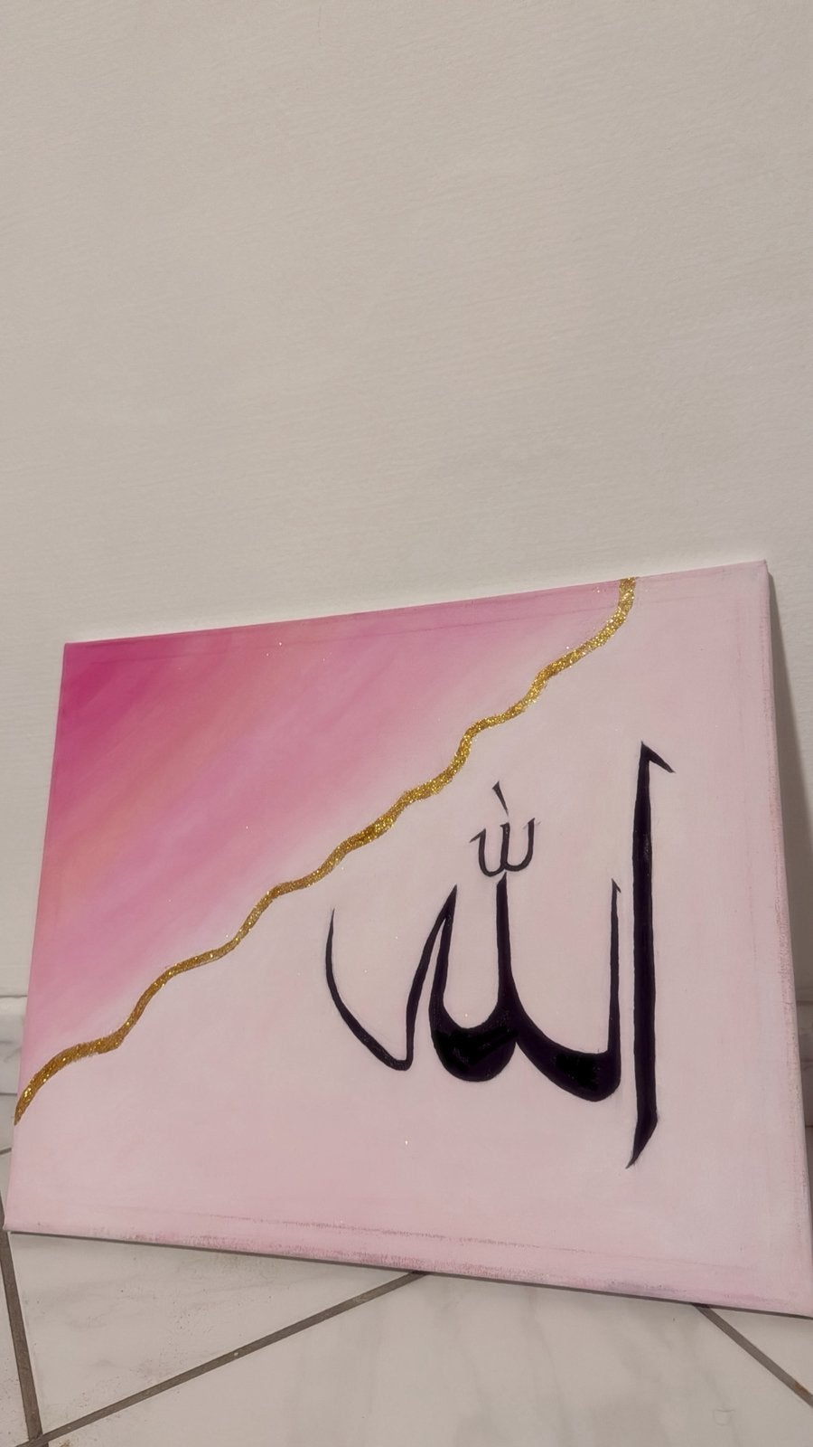 Peinture faite à la main par Allah, Antiquités & Art, Antiquités | Couverts, Enlèvement