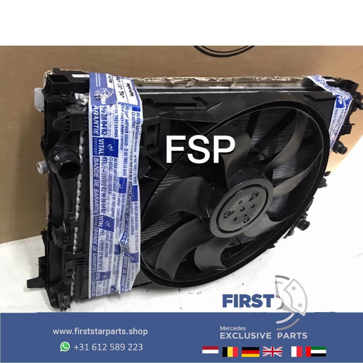 W222 W217 C217 S400 S450 KOELERPAKKET COMPLEET Mercedes S Kl, Gebruikt, -, Ophalen of Verzenden, -
