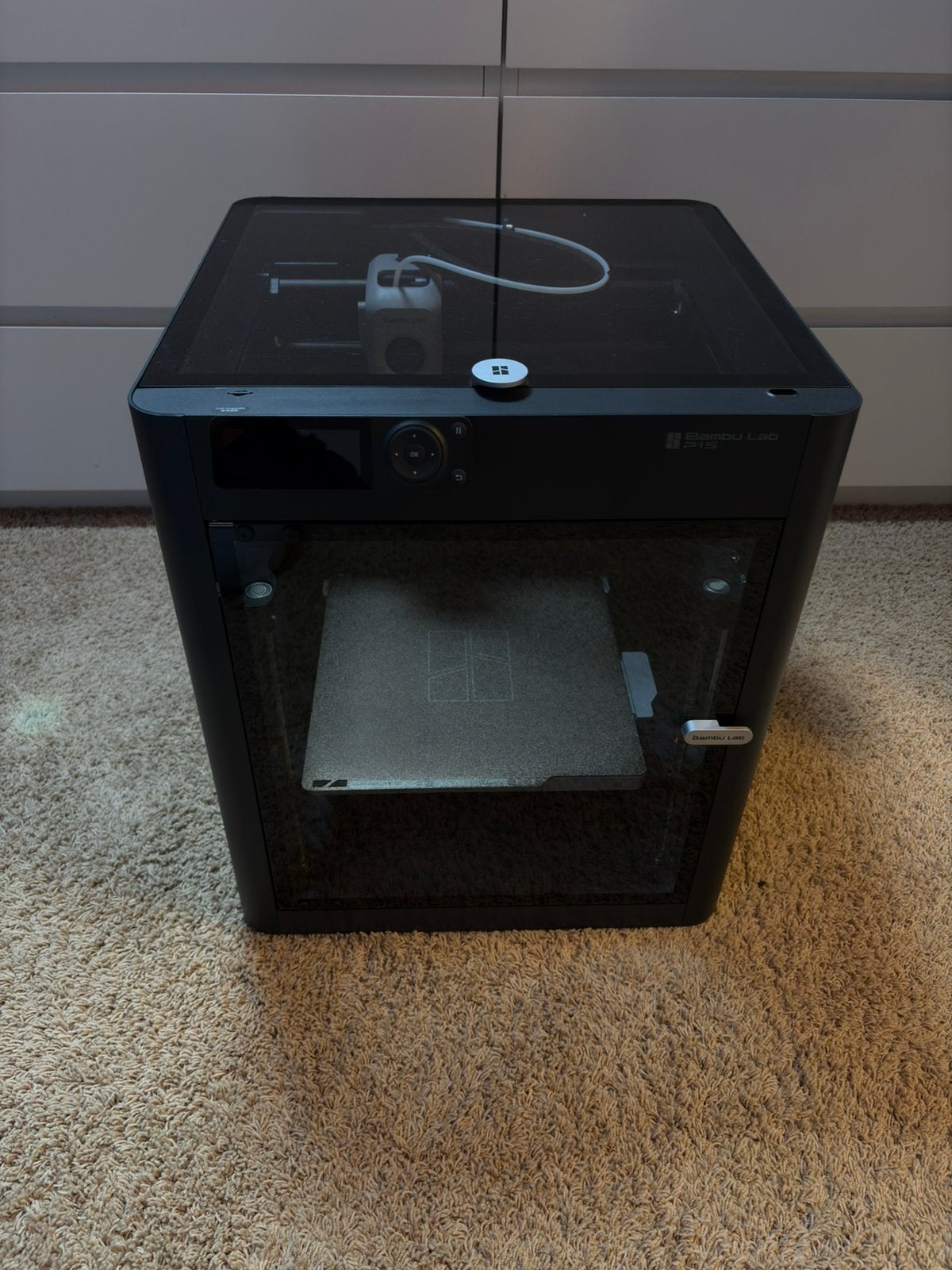 Bambu Lab P1S 3D-printer - Zo goed als nieuw, incl. extra's, Computers en Software, 3D Printers, Ophalen, Zo goed als nieuw