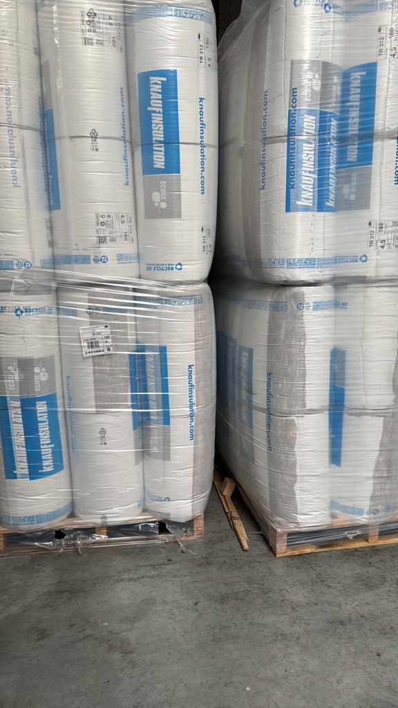 Laatste 2 pallets Knauf multifit 280mm prijs 10 euro pe m2, Ophalen, Zo goed als nieuw