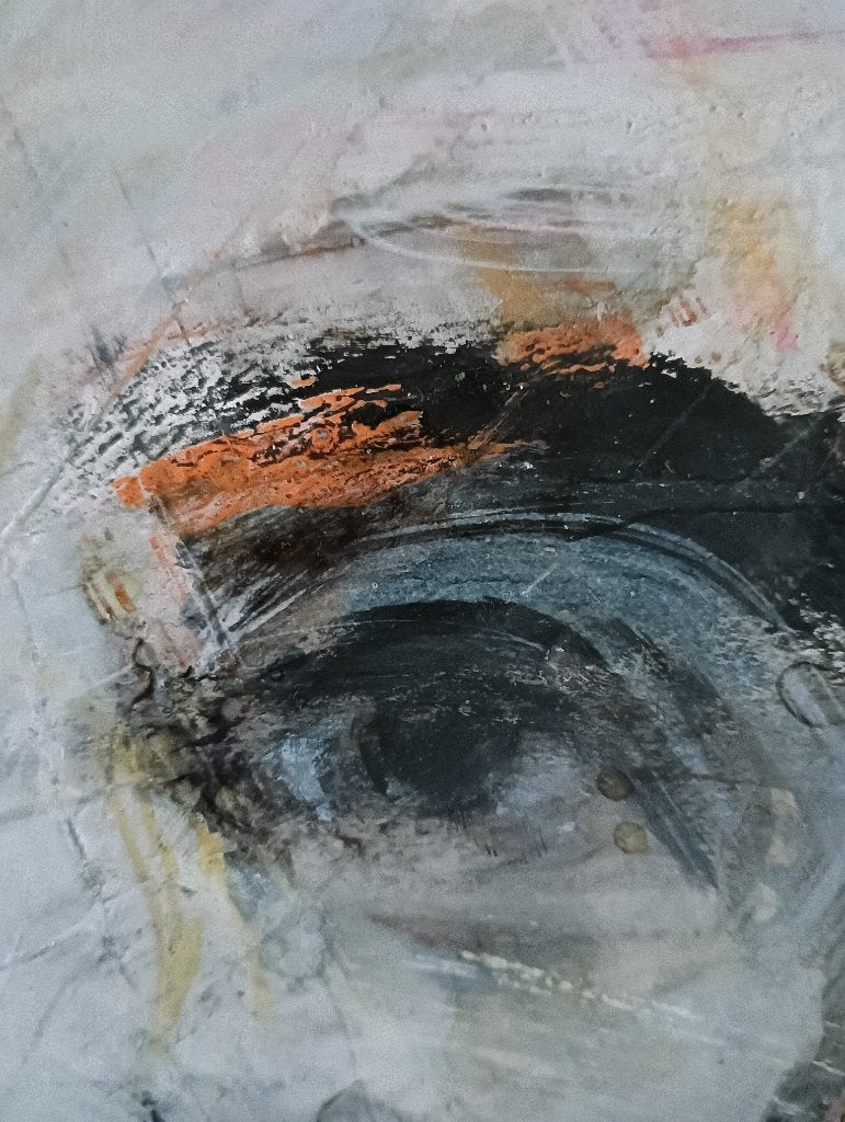 The Half-Blind Man, Antiek en Kunst, Papier/karton, Passe-partout, Ophalen of Verzenden, Gemengde techniek