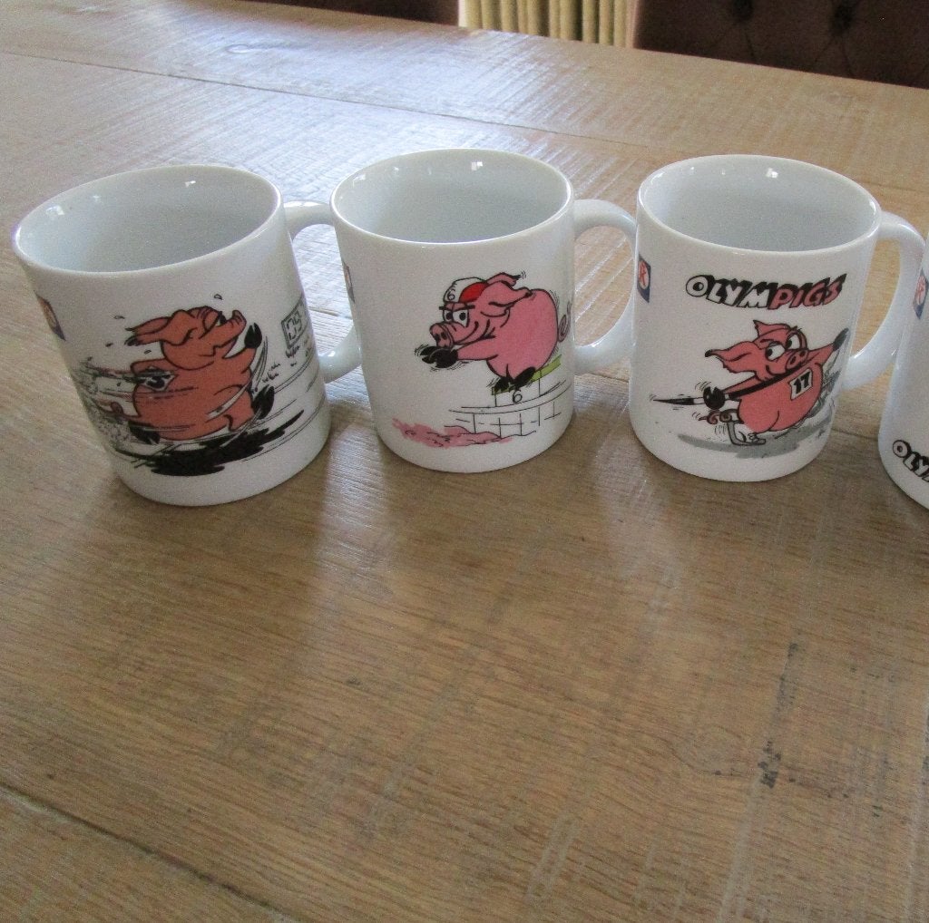verschillende vintage koffie tassen / mokken, Maison & Meubles, Cuisine | Vaisselle, Enlèvement ou Envoi, Comme neuf, Vintage