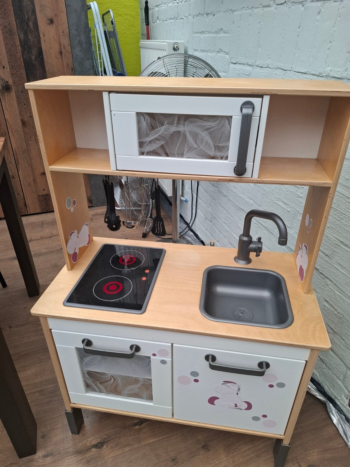 speelkeuken ikea met heel veel accessoires, Enlèvement, Utilisé, Bois, Jouer à la cuisine
