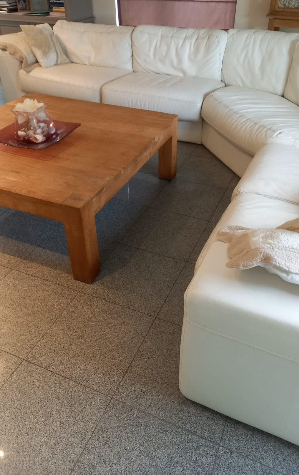 hoeksalon, Huis en Inrichting, Ophalen, Gebruikt, Leer, Klassiek / modern