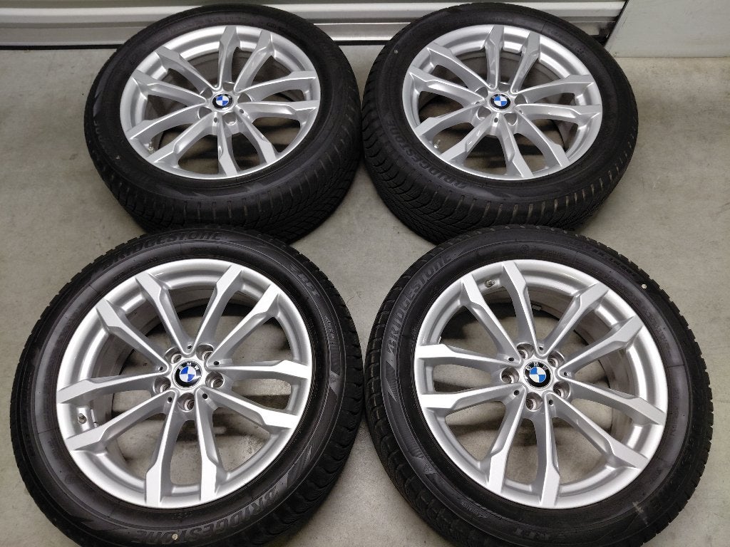 19 inch velgen met winterbanden BMW X3 G01 / X4 G02, Auto-onderdelen, Banden en Velgen, Winterbanden, Personenwagen, Ophalen
