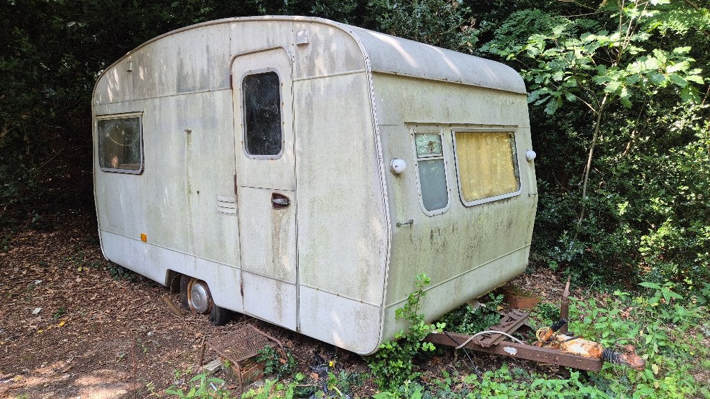 Gratis retro caravan uit de jaren 60., Caravans en Kamperen, Tot en met 2, Particulier, Sprite