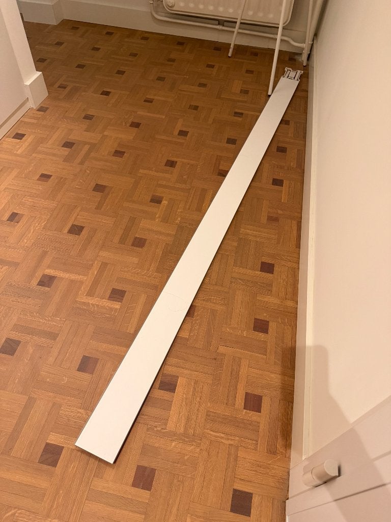 Witte Forbattra badkamer plint ikea, Ophalen, Kunststof, Nieuw, 200 tot 250 cm