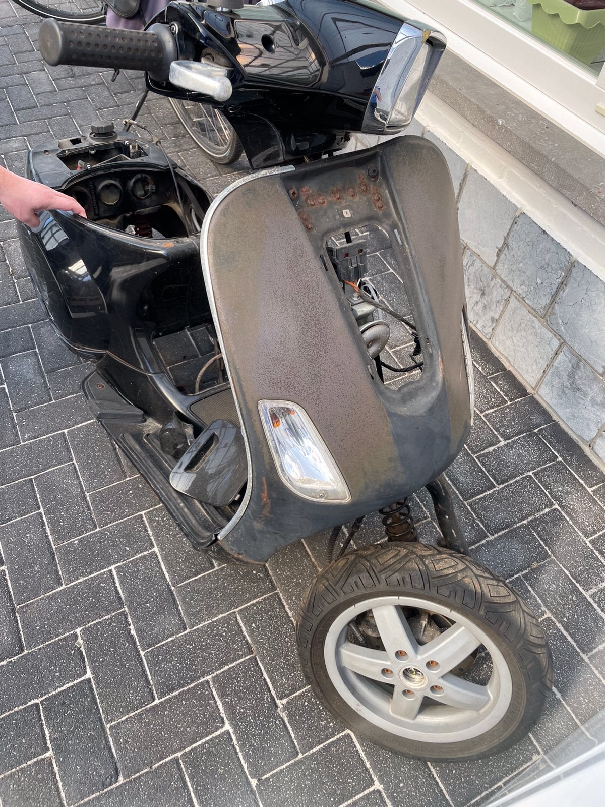 Vespa onderdelen/project geen papieren wel sleutel, Ophalen of Verzenden