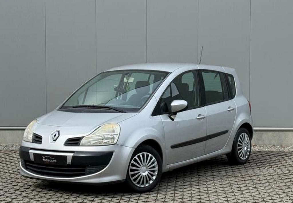 ✅Renault Modus 1.2i benzine! Gekeurd | Airco | Proper., Elektrische ramen, Handgeschakeld, Grijs, Particulier